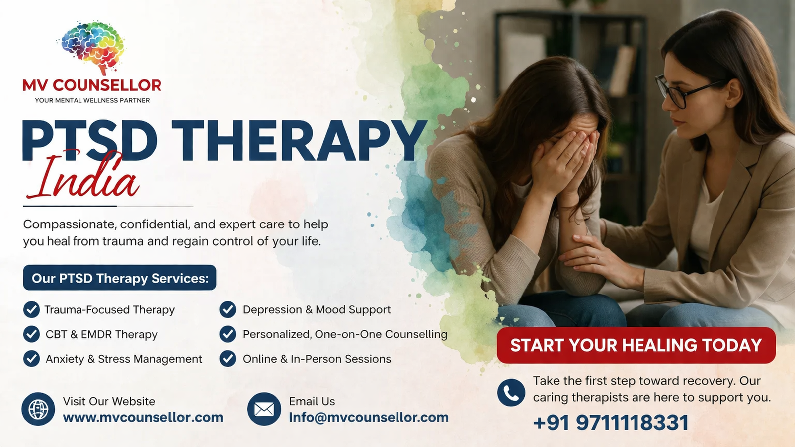 PTSD therapy India